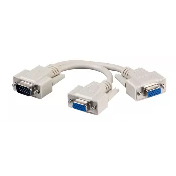 Microconnect MONG2H Cable VGA 0,3 m VGA (D-Sub) 2 x VGA (D-Sub) Gris