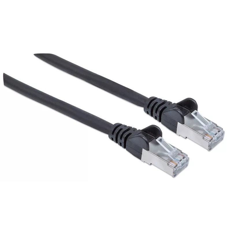 Cable de red Intellinet Cat6A RJ45 1,5 m Negro