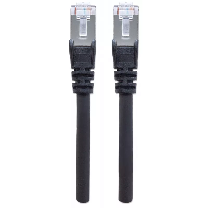 Cable de red Intellinet Cat6A RJ45 1,5 m Negro