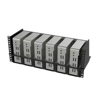 Carcasa para mini PC Lanview LVR-MINIPC-BRACK-4UBL – carcasa metálica compacta, modelo LVR-MINIPC-BRACK-4UBL