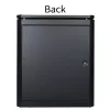 Rack autoportante Lanview RDL12U66BL — 12U, 600 kg, cerradura con llave, patas ajustables, gestión de cables, IP40, negro