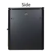 Rack autoportante Lanview RDL12U66BL — 12U, 600 kg, cerradura con llave, patas ajustables, gestión de cables, IP40, negro