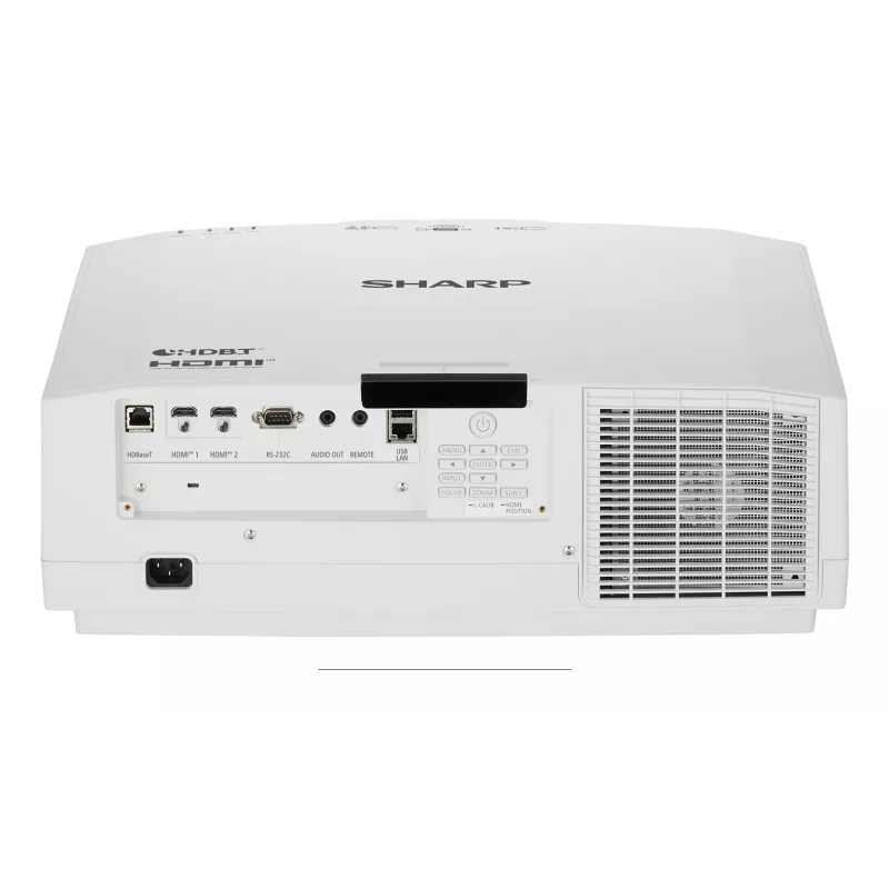 Sharp V731U Proyector de tiro estándar 7300 ANSI Lumen 3LCD WUXGA (1920x1200) 3D Blanco