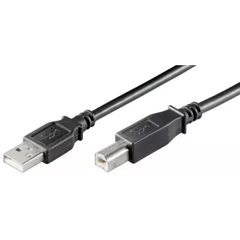 Microconnect USBAB3B-LSZH Cable USB USB 2.0 3 m USB A USB B Negro