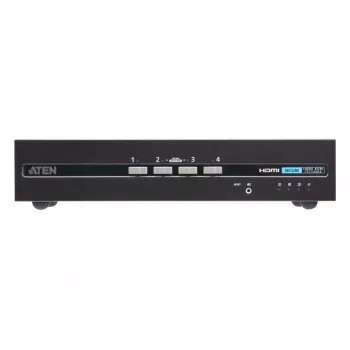 ATEN Switch KVM seguro de 4 puertos USB HDMI Doble pantalla 4K Ultra HD