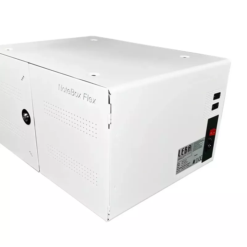 LEBA NBOX-W-16-UB-SC armario de gestión de dispositivos portátiles