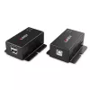 Transmisor y receptor de red Lindy 50m 2 puertos extensor USB 2.0 Cat. 6