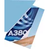 Maqueta Revell Airbus A 380 diseño nueva librea primer vuelo