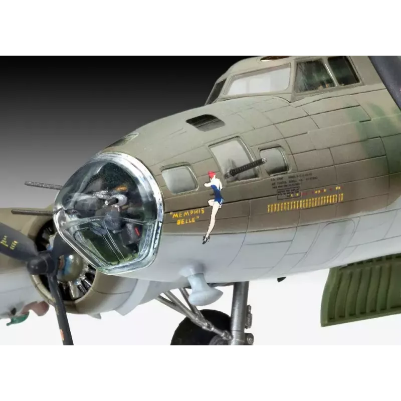 Maqueta de avión de ala fija Revell B-17F Memphis Belle