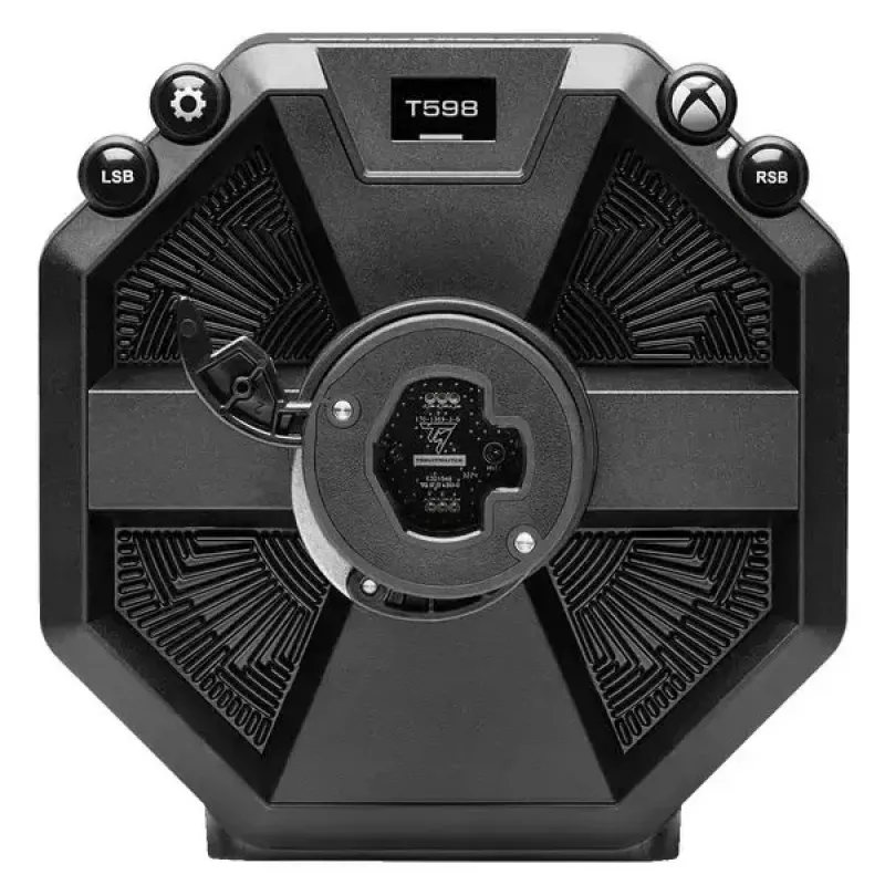 Thrustmaster T598X volante y pedales, Direct Drive, Xbox/PC, negro