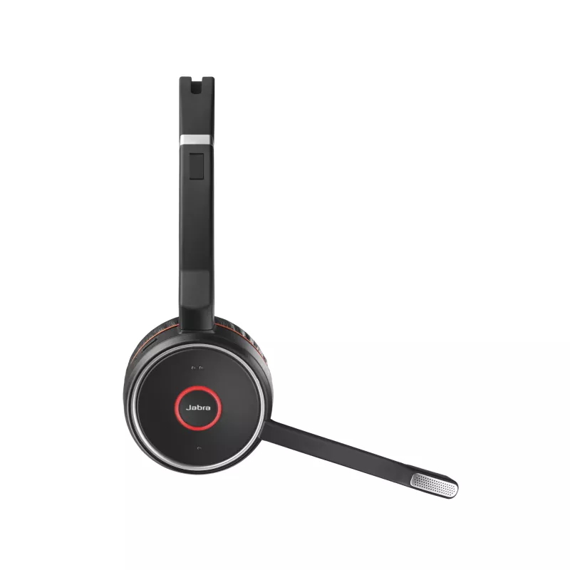 Auriculares Jabra Evolve 75 SE MS estéreo con cable inalámbrico Bluetooth 30m de alcance