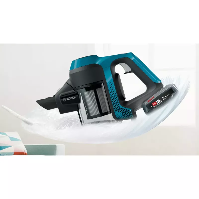 Aspirador de escoba Bosch Serie 6 BBS611BSC aspirador eléctrico 2 en 1 batería en seco sin bolsa negro 2,5 Ah