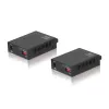 Convertidor de medios LevelOne RJ45 a SC BIDI Fast Ethernet, fibra monomodo, 20 km