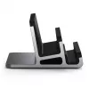 Soporte para portátil y tablet Satechi ST-ADVSM plateado compatible con MacBook Pro