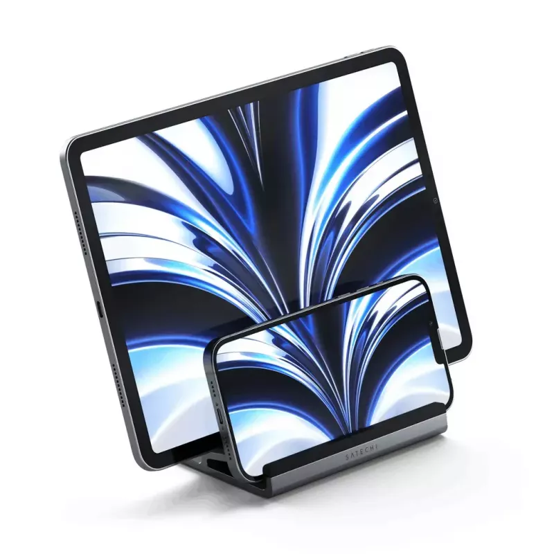 Soporte para portátil y tablet Satechi ST-ADVSM plateado compatible con MacBook Pro