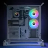 Thermaltake TH280 V2 ARGB Sync Snow Edition CL-W377-PL14SW-A refrigerador líquido All-in-One para CPU, 280 mm, ventiladores de 14 cm, blanco