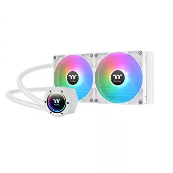 Refrigeración líquida todo en uno Thermaltake CL-W377-PL14SW-A 14 cm blanca 84,32 cfm