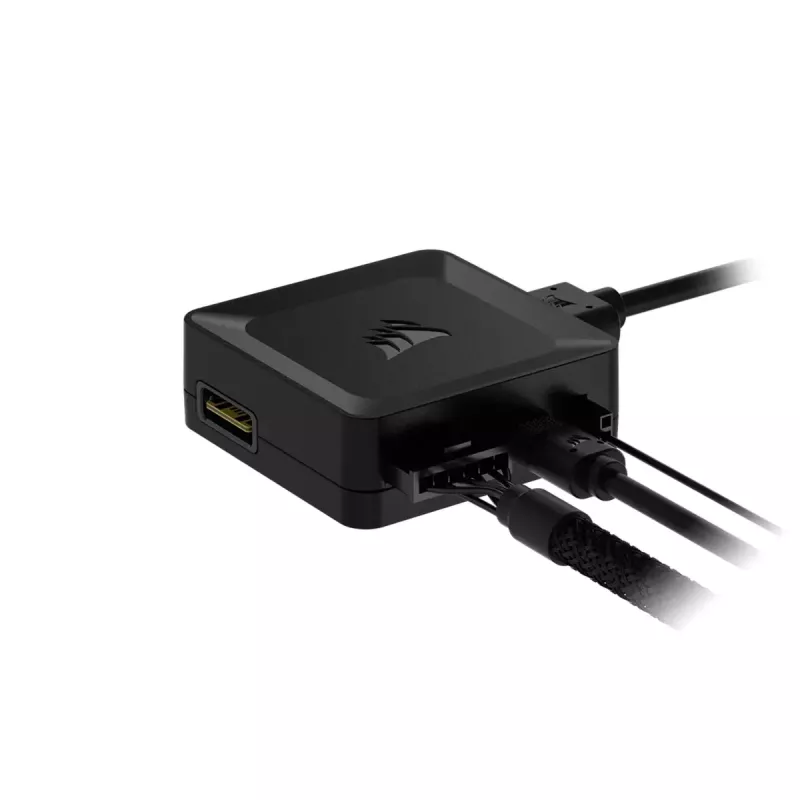 Controlador de ventiladores Corsair iCUE LINK System Hub negro 1 ud.