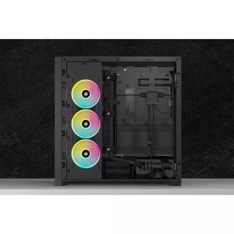 Controlador de ventiladores Corsair iCUE LINK System Hub negro 1 ud.