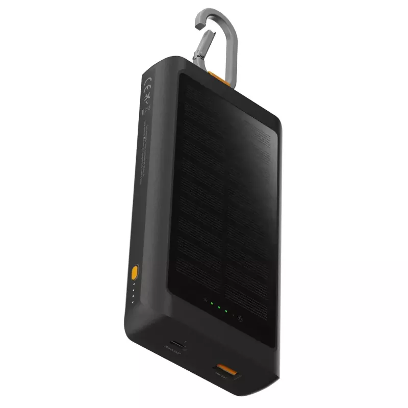 Xtorm Go2 Series XG2S101 batería externa solar, 10000 mAh, 15 W, negro