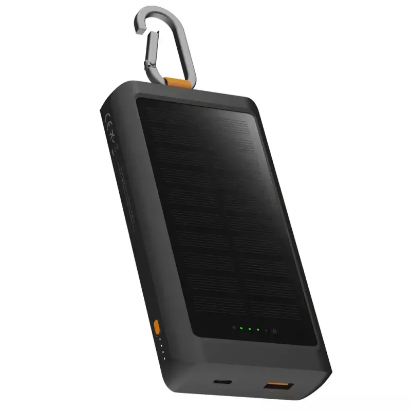 Xtorm Go2 Series XG2S101 batería externa solar, 10000 mAh, 15 W, negro