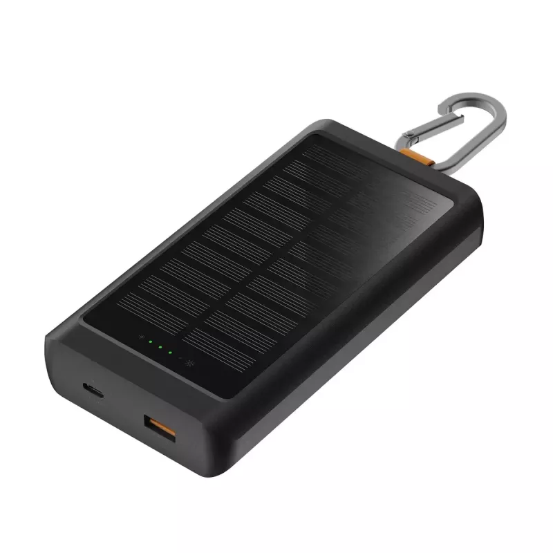 Xtorm Go2 Series XG2S101 batería externa solar, 10000 mAh, 15 W, negro