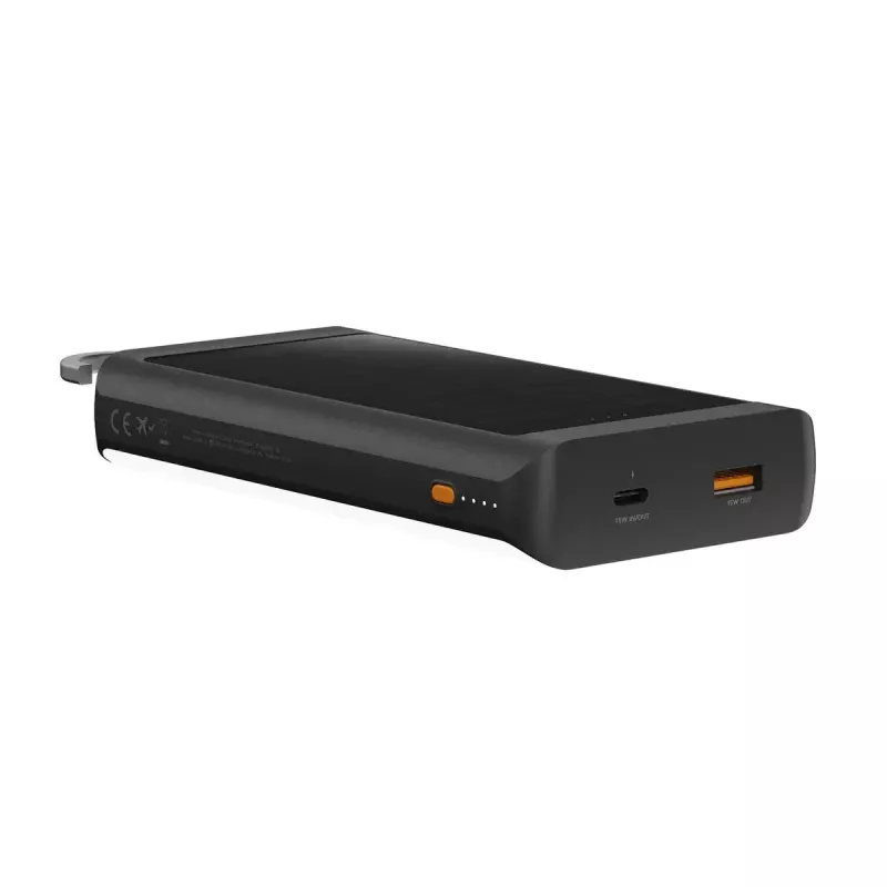 Xtorm Go2 Series XG2S101 batería externa solar, 10000 mAh, 15 W, negro