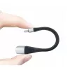 Adaptador de cable de vídeo Techly ICOC-USBC-DP12 0,131 m USB Type-C DisplayPort negro