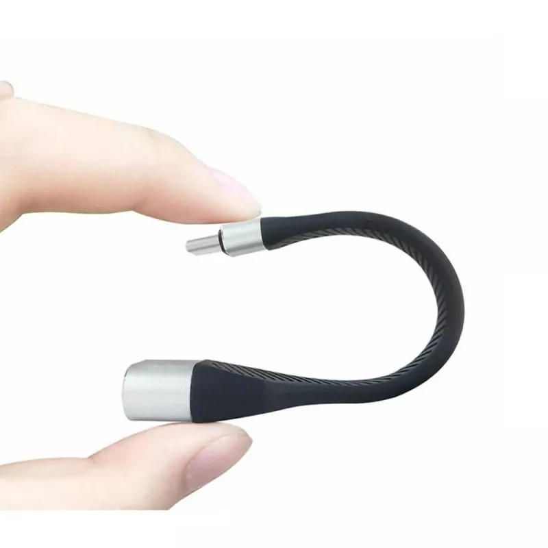 Adaptador de cable de vídeo Techly ICOC-USBC-DP12 0,131 m USB Type-C DisplayPort negro
