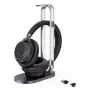 Yealink BH76 Plus con estación de carga UC Negro USB-C/A auricular