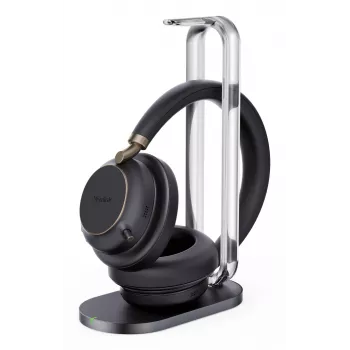 Yealink BH76 Plus con estación de carga UC Negro USB-C/A auricular