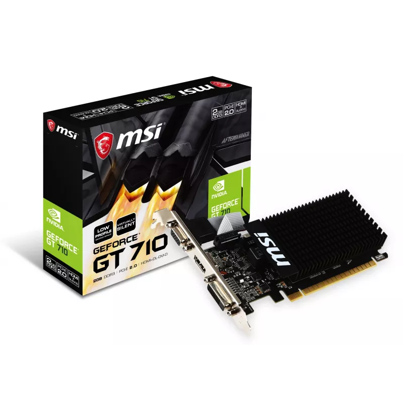 Tarjeta gráfica NVIDIA GeForce GT 710 2GB GDDR3