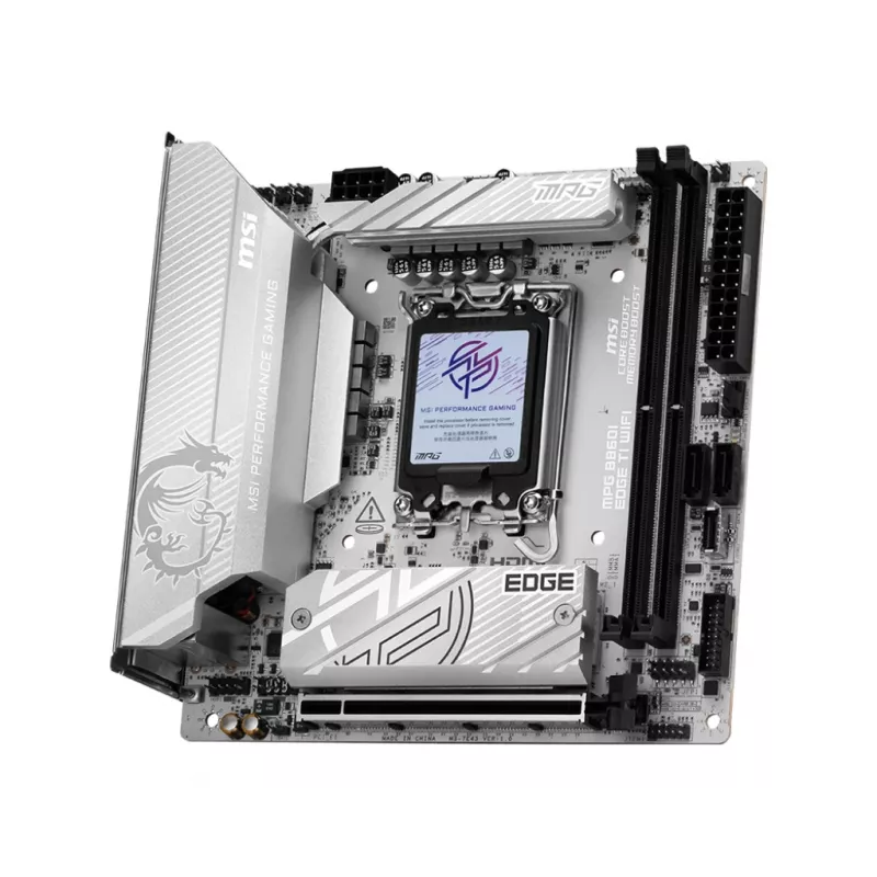 Placa base MSI MPG B860I EDGE TI WIFI Intel B860 LGA 1851 (Socket V1) Mini-ITX