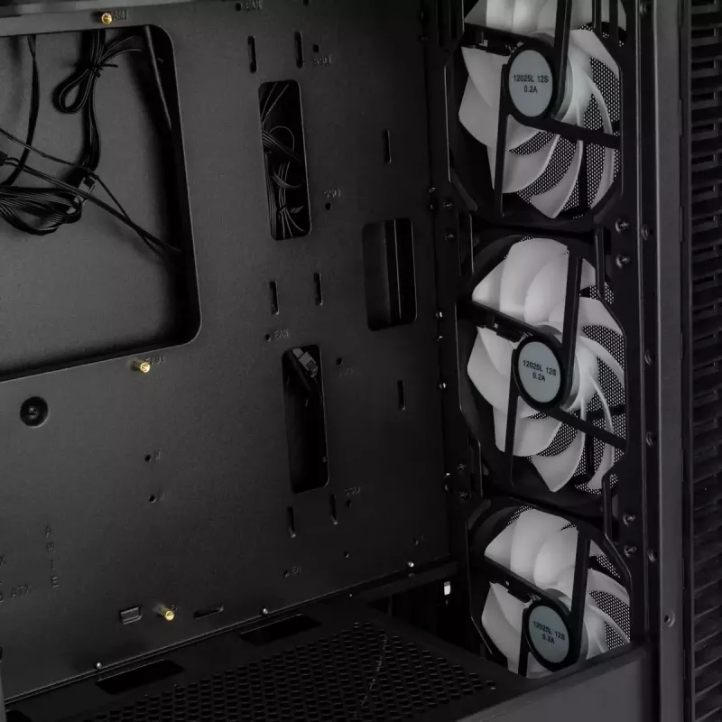 Caja de PC Kolink OBSERVATORY HF MB Midi Tower Negro