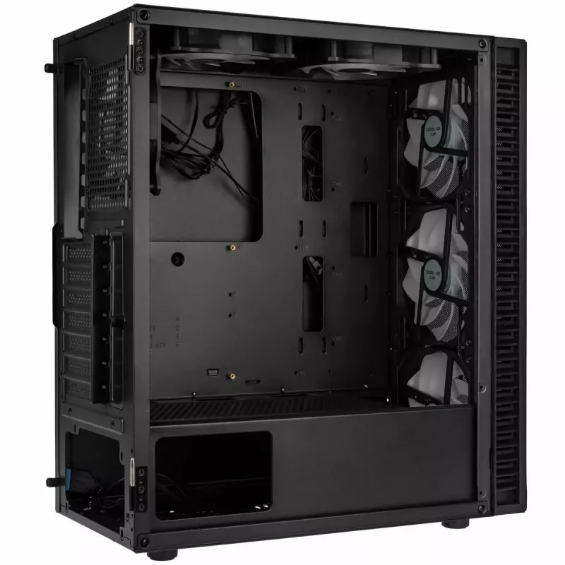 Caja de PC Kolink OBSERVATORY HF MB Midi Tower Negro