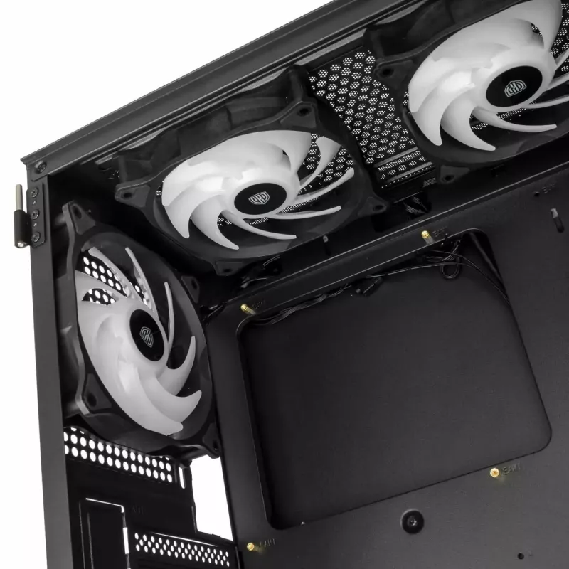 Caja de PC Kolink OBSERVATORY HF MB Midi Tower Negro