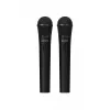 Sony ULTMIC1 juego de micrófonos inalámbricos de karaoke con 2 micrófonos y receptor, negro