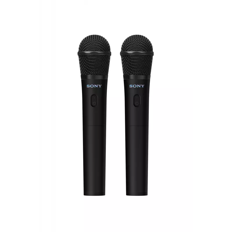 Sony ULTMIC1 juego de micrófonos inalámbricos de karaoke con 2 micrófonos y receptor, negro
