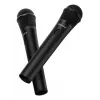 Sony ULTMIC1 juego de micrófonos inalámbricos de karaoke con 2 micrófonos y receptor, negro