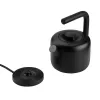 Hervidor de agua FELLOW Clyde 1,0 L 1200 W – carcasa de silicona, depósito de 1,5 L, negro