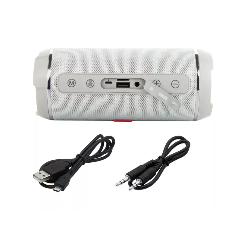 Altavoz portátil Mono BLOW BT-460 gris — 5 W RMS, batería de 2000 mAh, Bluetooth 4.0, MicroSD, FM, AUX