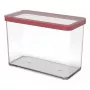 Recipiente de almacenamiento rotho LOFT 2,1 L rectangular transparente 100×200×142 mm, tecnopolímero