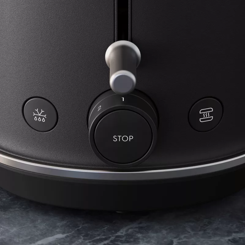 Tostadora Electrolux E7T1-6BP 2 rebanadas 980 W Negra