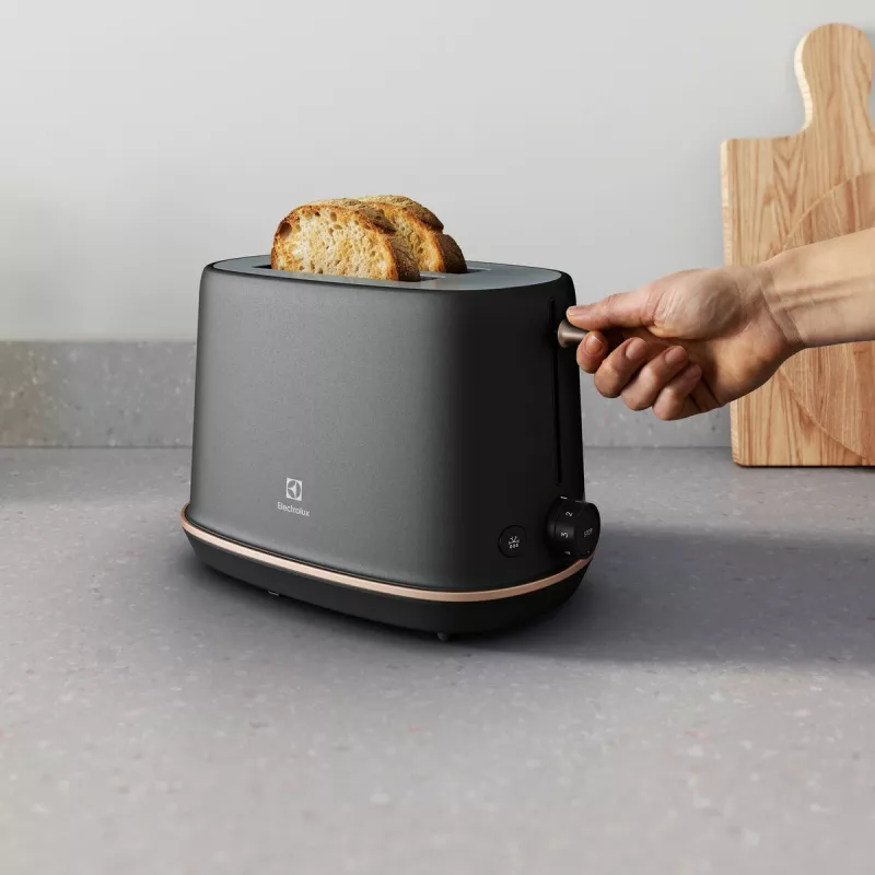 Tostadora Electrolux E7T1-6BP 2 rebanadas 980 W Negra