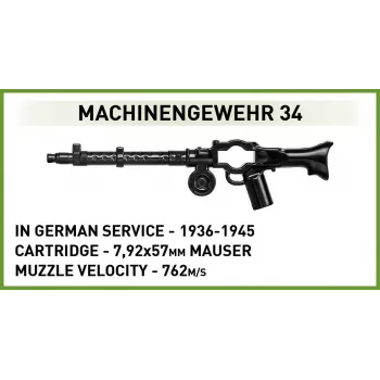 Cobi Blocks SD.KFZ.124 Wespe kit de modelismo, 860 bloques