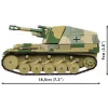 Cobi Blocks SD.KFZ.124 Wespe kit de modelismo, 860 bloques