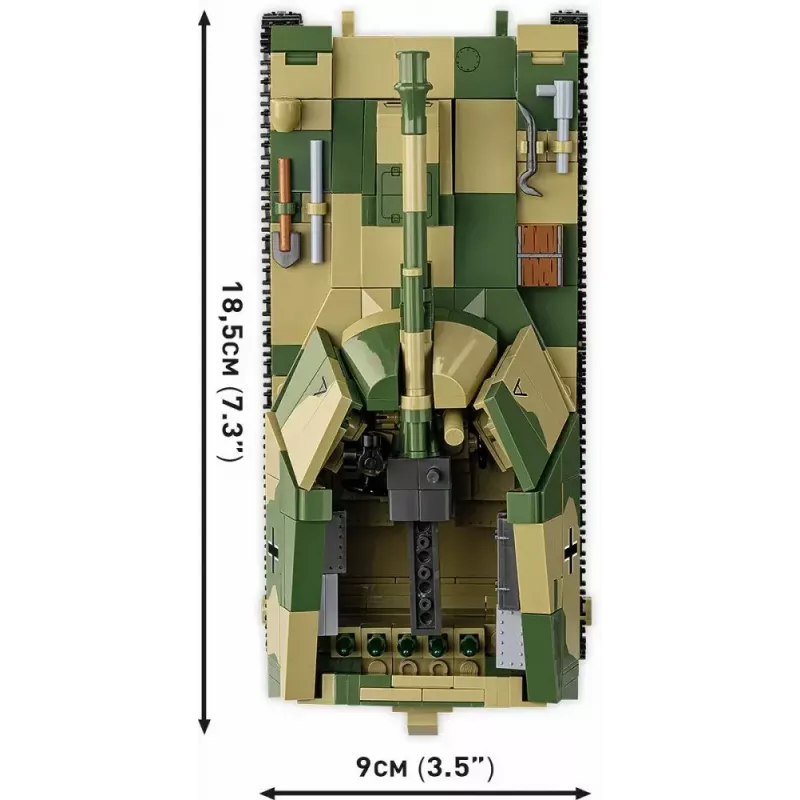 Cobi Blocks SD.KFZ.124 Wespe kit de modelismo, 860 bloques