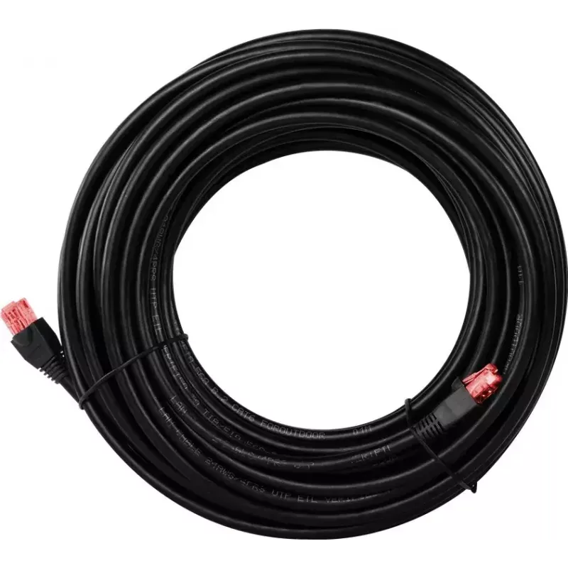 Cable de red Goobay 55434 RJ-45 Cat6 20 m Negro