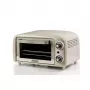 Ariete 3919 Mini horno eléctrico Vintage, 800 W, capacidad 10 l, doble cristal, retro, beige