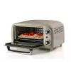 Ariete 3919 Mini horno eléctrico Vintage, 800 W, capacidad 10 l, doble cristal, retro, beige
